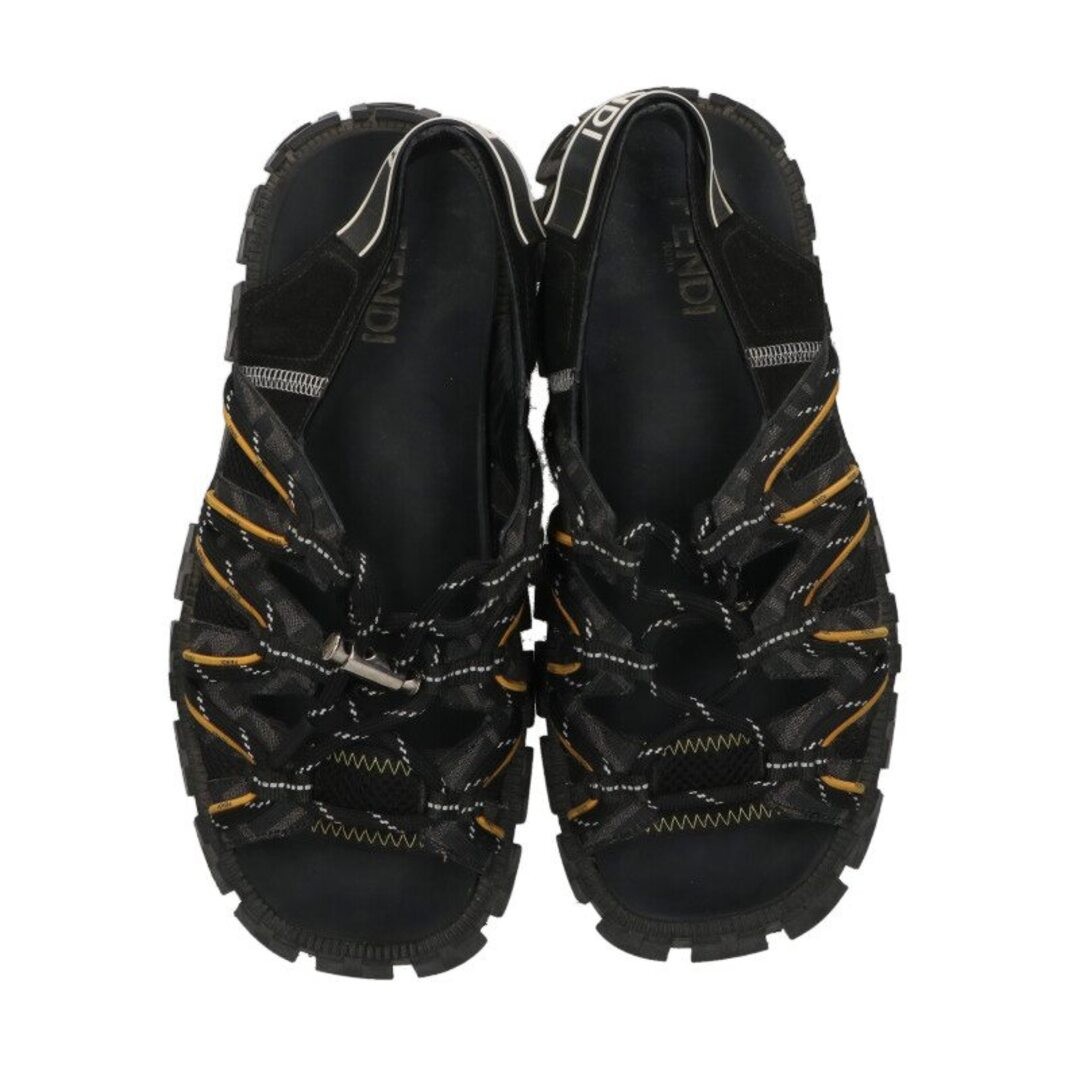 Fendi 7X1427 Fabric Force Sandals Men's 8 Used 65ee15453de46ea01fe06a545159d0b5 thumbnail 5