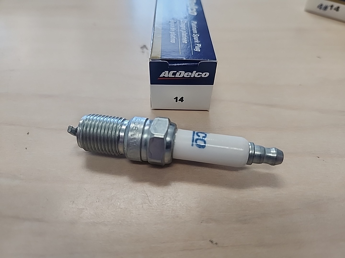 ACDelco GM#19308033 RAPIDFIRE #14 Platinum Spark Plugs NOS