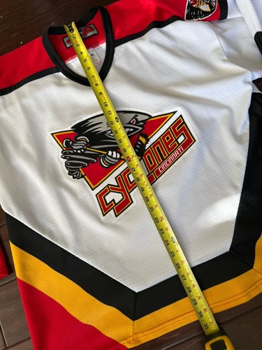 Vintage 90’s SP Cincinnati Cyclones ECHL Hockey Jersey Men’s Size XL Sewn RARE - Picture 10 of 17