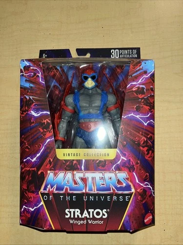 MOTU Stratos Masters of Universe Masterverse Vintage Collection Figure  In Hand