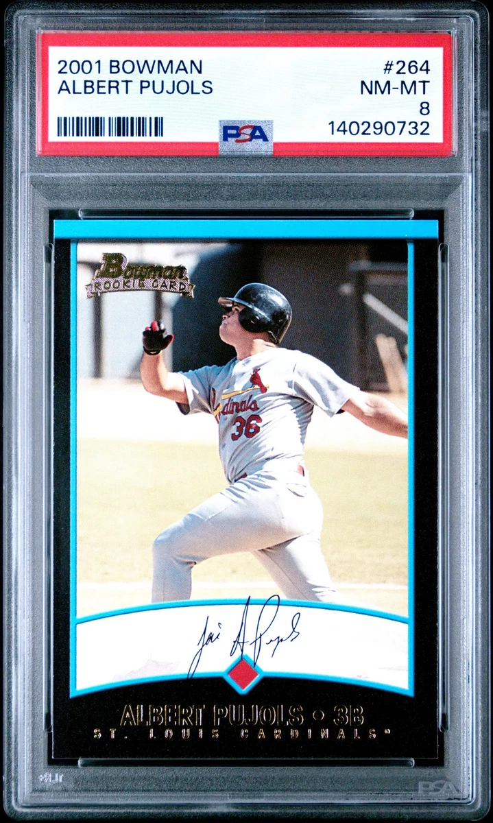 Bowman Albert Pujols Rookie Baseball Sports Trading Cards