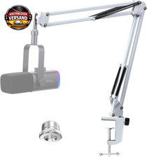 FIFINE AM8 Mikrofonarm Weiß - Boom Arm Mikro...
