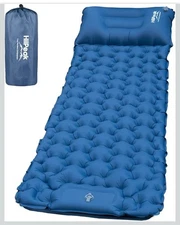 HiiPeak Sleeping Pad - Ultralight Inflatable Sleeping Mat with Built-in Foot...