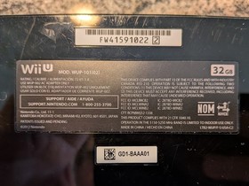 A GENTLY-USED CLASSIC: Wii U w/ Legend Of Zelda Special Edition Gamepad + Acces.