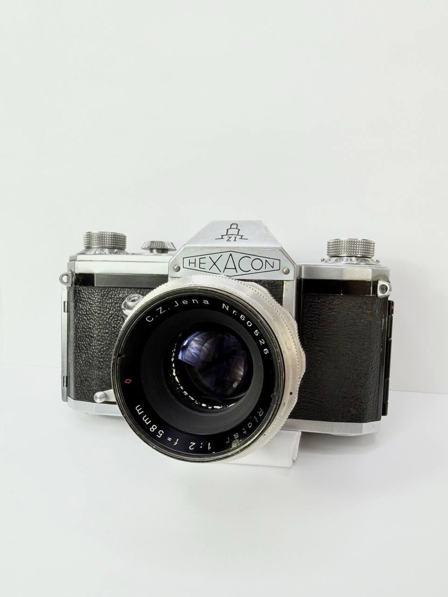 サ*バ様 A５０　Zeiss Ikon 蛇腹カメラ Carl Zeiss Jen Zeiss Ikon VEB Hexacon ZI 35mm SLR camera w. Zeiss Jena Biotar 2