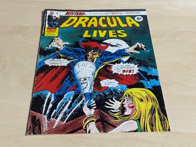Dracula Lives Dec 7 1974 No.7  Marvel UK Issue Free UK Postage