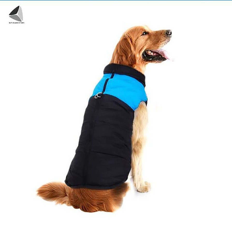 Warm Pet Dog Coats Jacket Outdoor Clothes Waterproof Winter Vest Puppy