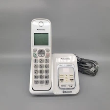 Panasonic KX-TGD560 DECT 6.0 White 1 Handset Cordless Phone Bluetooth Link2Cell