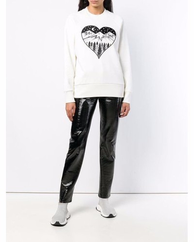 Moncler Grenoble Sweatshirt APRES-SKI woman's size M brand new crew neck - 第 5/12 張圖片
