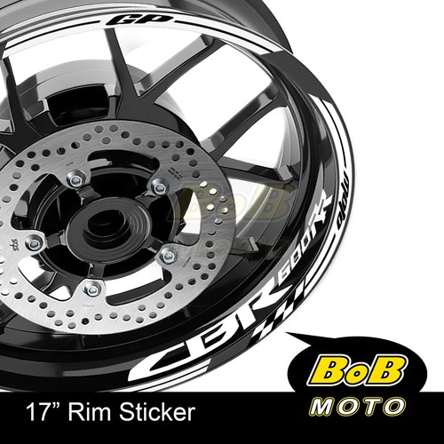 17" Red Rim Wheel Decals Stickers AA02 For Honda CBR600RR 03-20 15 16 17 18 19 - Picture 10 of 21