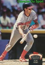 373 LUIS SOJO CALIFORNIA ANGELS TOPPS BASEBALL CARD STADIUM CLUB 1992