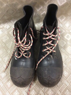 muck boot Mickey Mouse barn work ankle heel chores Bata 6 steel shank polyblend 