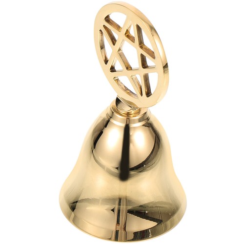 Altar Bell Pentagram Handheld Bell Bar Restaurant Hand Bell Tarot Ceremony Bell