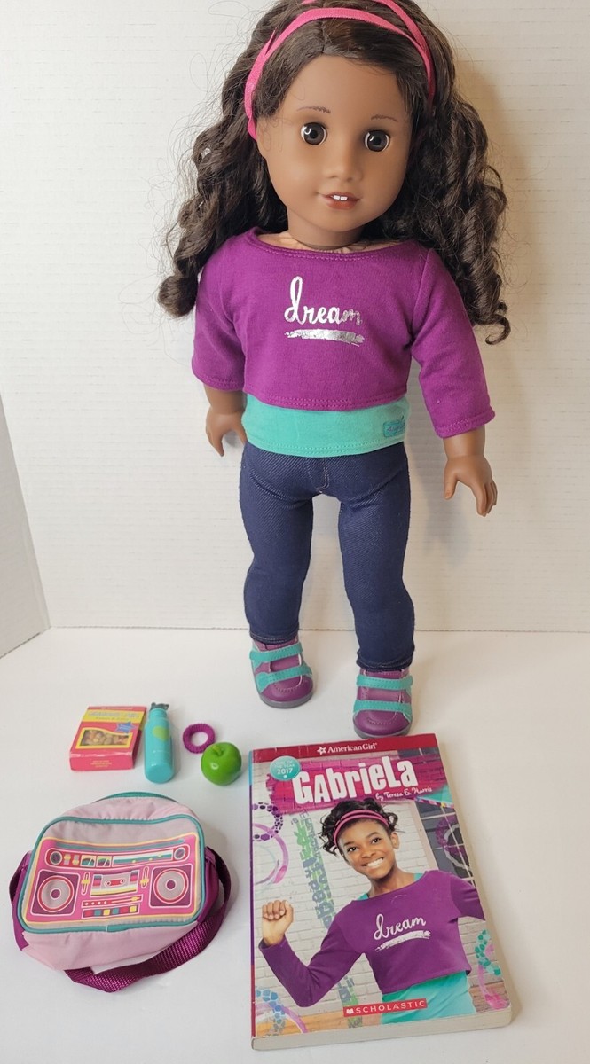 American Girl Doll GOTY Gabriela McBride 2017 Book Accessories