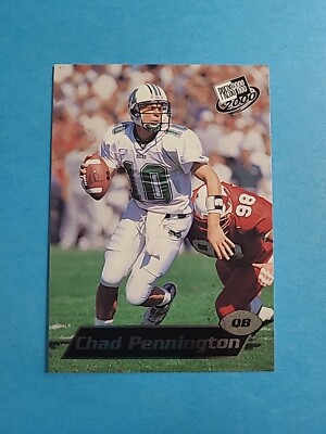 CHAD PENNINGTON 2000 PRESS PASS FOOTBALL CARD # 5 I0620