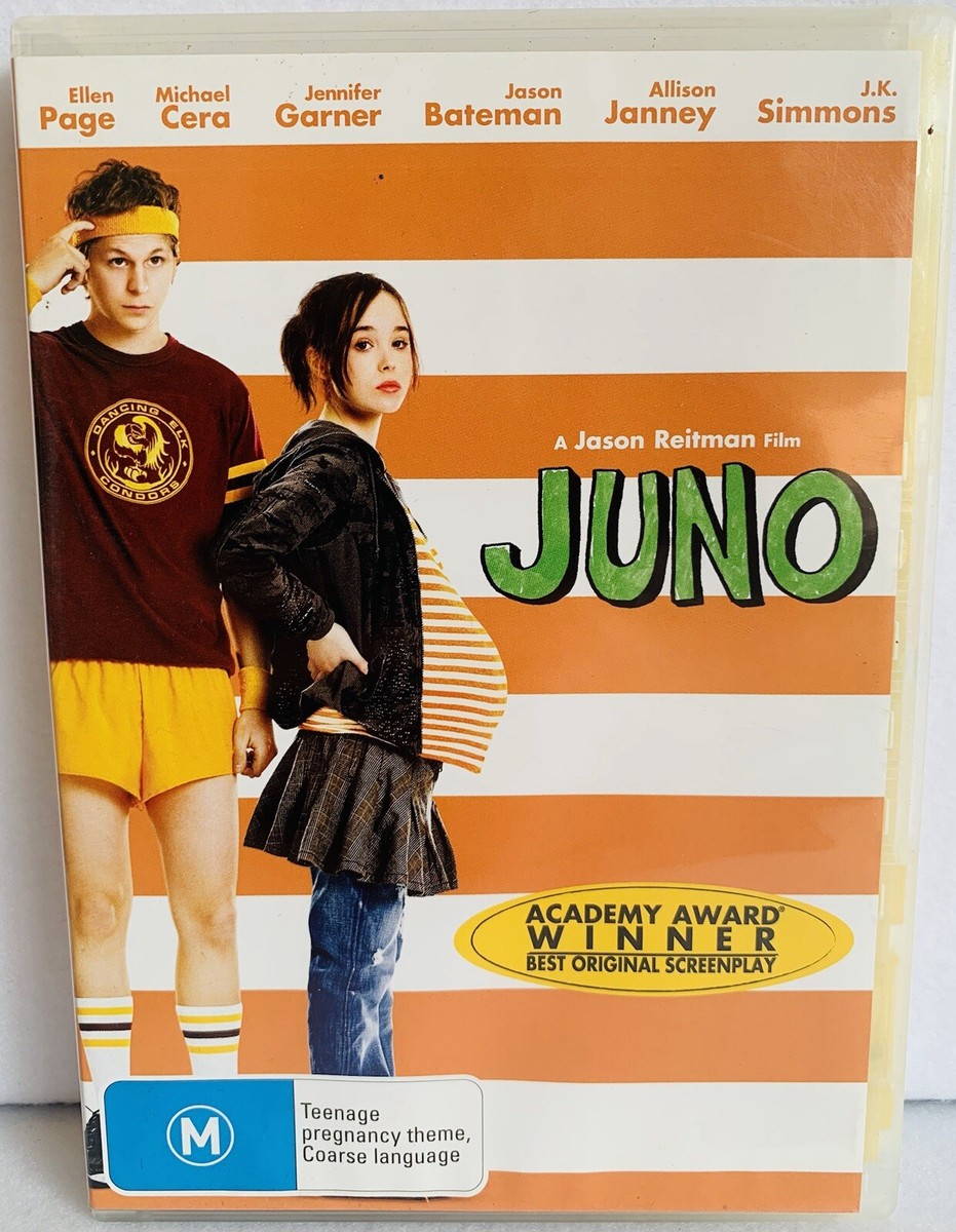 Juno (Ellen Page, Michael Cera, Jason Bateman) Reg 4 DVD