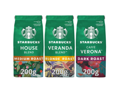 Starbucks Gemahlener Kaffee 200g 2er Pack Kostenloser Versand Weltweit