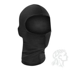 NEW Solid Black Nylon Balaclava Face Mask Liner by Zan Headgear Ninja MOTOCYCLE