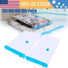 Vacuum Storage Bags Storing Garment Reusable Seal Organizer Bag BBT
