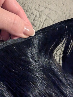 Sway hair extensions weft jet black 18