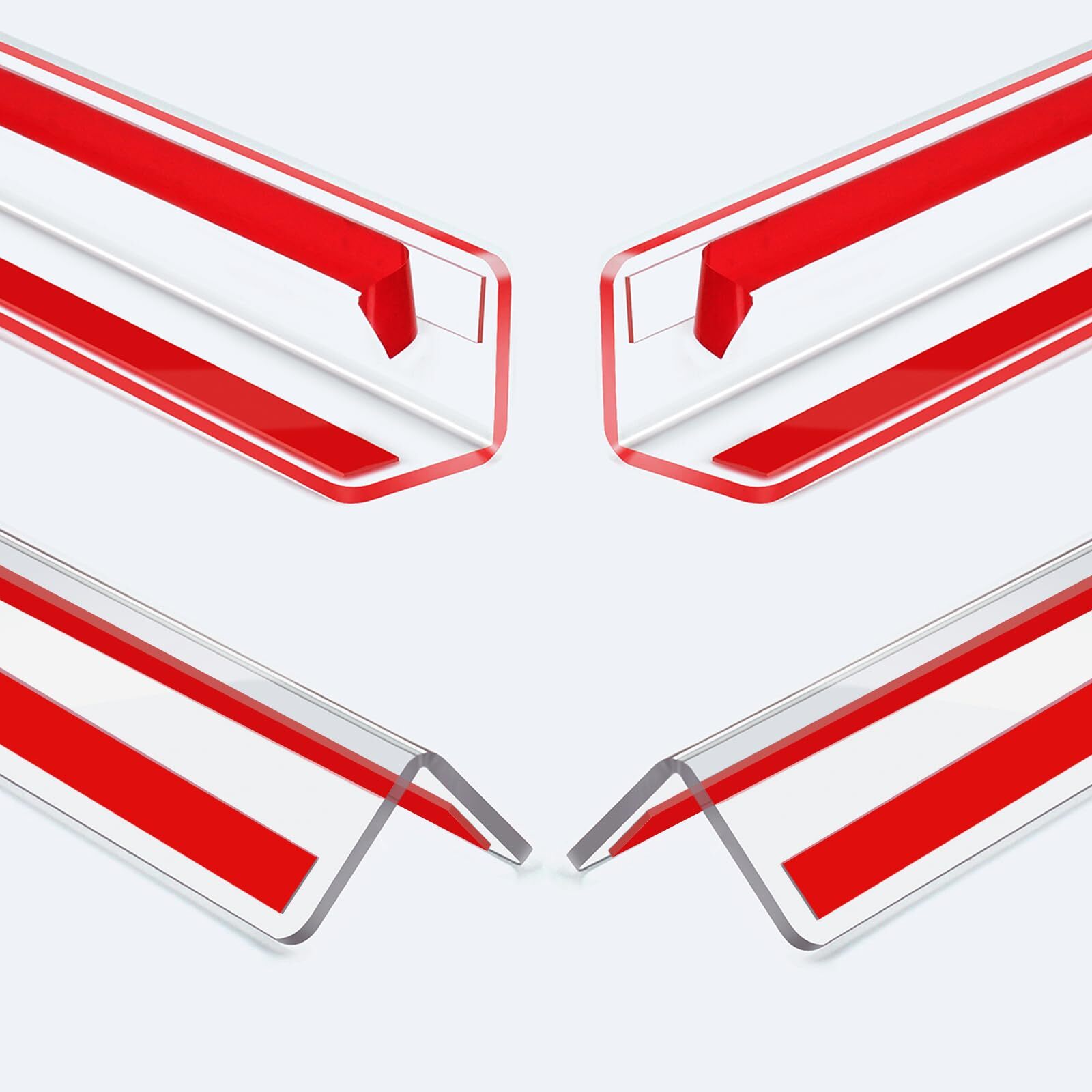 Wall Corner Protector, Thickened Clear Wall Corner Guard, Self-Adhesive Wall ...