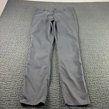 Kit And Ace Pants Mens 32x32 Gray Chino Upstate Slim Straight Casual