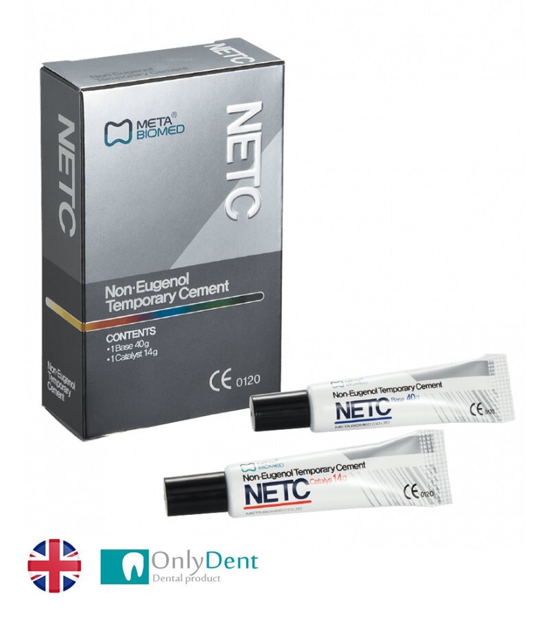Meta Biomed - Md Temp Plus Hydraulic Temporary Restorative Material White 40g