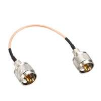 Koaxial ÜBerbrüCkungskabel Uhf Stecker PL-259 Auf Uhf Stecker PL-259 0.5Ft
