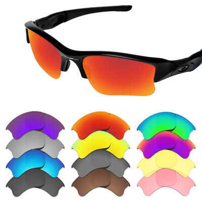 EYAR Replacement Lenses for-Oakley Flak Jacket XLJ Sunglass -Multiple Options