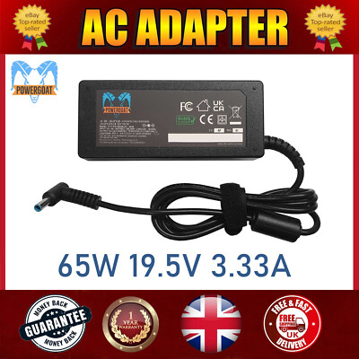 NEU ERSATZ AC ADAPTER 65W FÜR HP PAVILION 15-E097SA BLAUE SPITZE