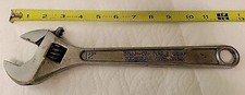 Vintage Snap On Blue Point Tools Usa 12 Alloy Steel Adjustable Wrench
