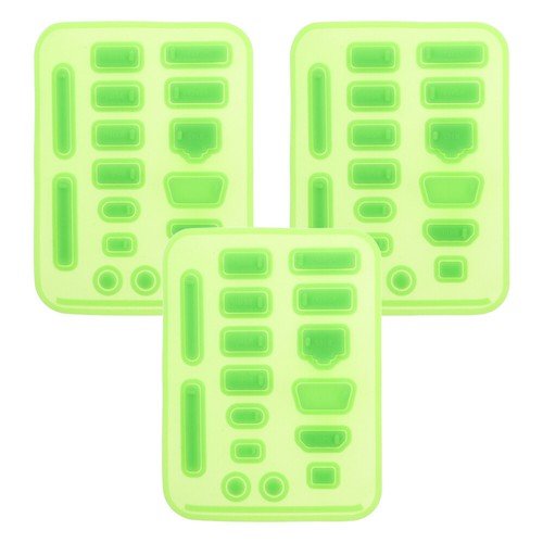 3 Sets Notebook- Topfen USB-C-Abdeckung Telefonbuchsenabdeckung