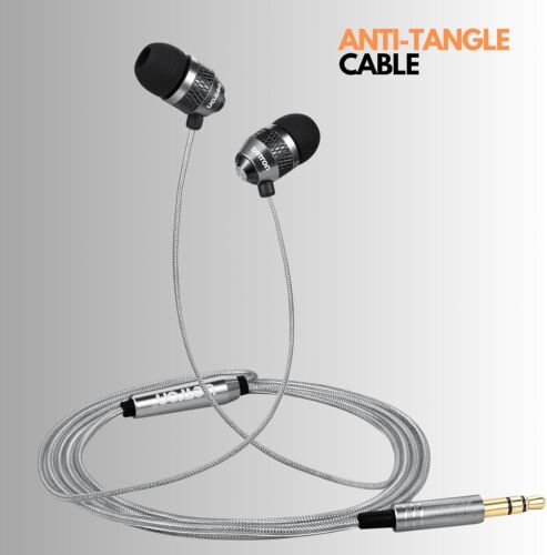 Betron B25 Wired In-Ear Earphones Noise Isolating Strong Bass -4 Color Variation - Picture 3 of 31