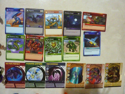 BAKUGAN Battle Brawlers Trading Card Set 3 Magnetic Cards 8
