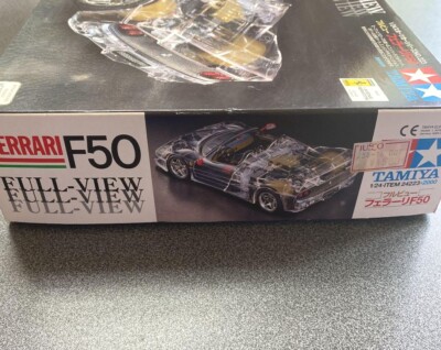 TAMIYA FERRARI F50 Full-View NO.223 Clear color Model kit(1/24