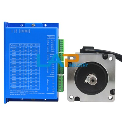 1PCS FOR Lichuan 86 Closed Loop Stepper Motor Driver Set LCDA86G 4.5N.m-12N.m