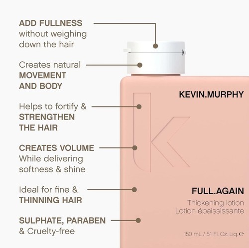 Kevin Murphy Full Again Thickening Lotion - 150mL/5.1 Fl Oz NEW Strengthen - Picture 6 of 7