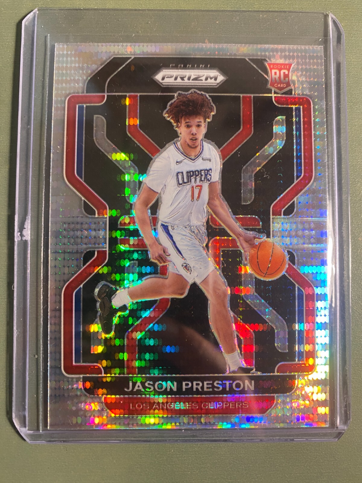 2021-22 Panini Prizm Jason Preston RC Rookie Pulsar Clippers 327