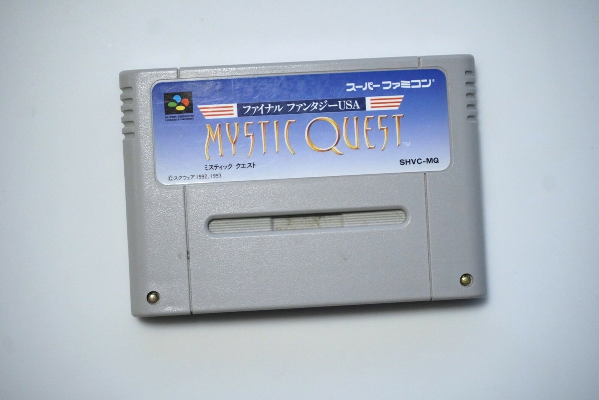スーパーファミコン - ファイナルファンタジーUSA ミスティッククエスト スーパーファミコンソフト SFC Final Fantasy USA Mystic Quest Super Famicom SNES Square