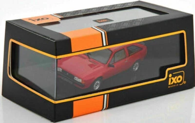 VW SCIROCCO II GT GTI 1981 RED IXO CLC349N 1:43 VOLKSWAGEN MKII METAL ROSSO ROT - Photo 1/4