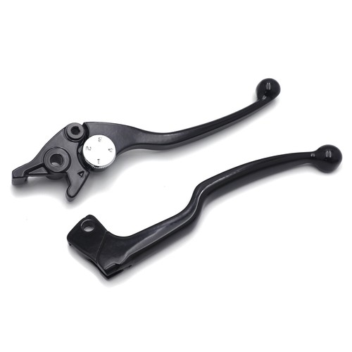 Black Brake Clutch Levers Hand Controls for 1999-2008 Suzuki SV650 SV650S - Picture 5 of 7