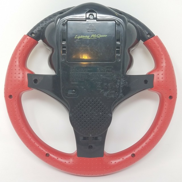 Disney Pixars Cars 3 Lightning McQueen 95 Rev N Roll Steering Wheel by