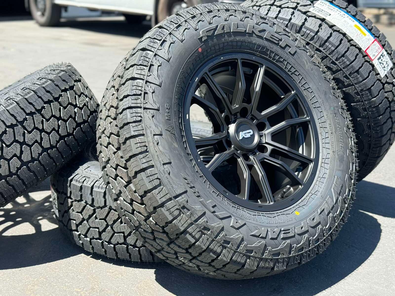 17” Ford F-150 Expedition F150 6x135 Rims Falken 265/70r17 Wheels Tires ...
