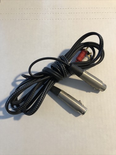 Mint Switchcraft Pair (2) Audio Cables Made in Mexico 