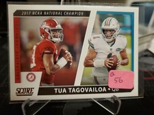 2021  Score Football - TUA TAGOVAILOA - Collegiate Champions #CC2 - Dolphins