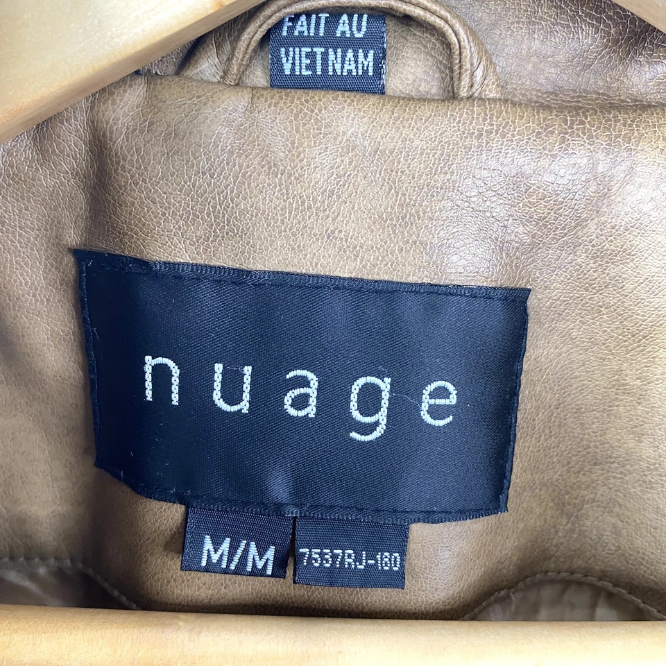 Chaqueta de motociclista Nuage Moto para mujer talla mediana imitación cuero vegana Foto 4 de 4