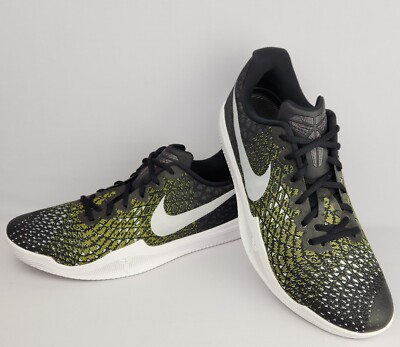 Nike Kobe Bryant Mamba Instinct Mens Size 14 Dark Grey White