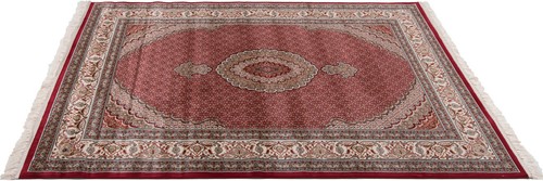 Tabriz Medallón Machine Woven Rug Persian Various Sizes - Rug, Carpet, Red - Picture 14 of 35