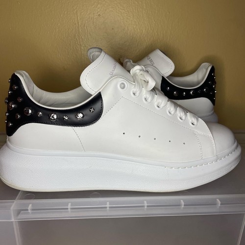 alexander mcqueen studded trainers