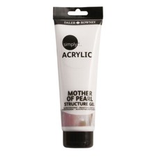 Daler-Rowney Simply Gel De Structure Mère De Perle Tube 250ml